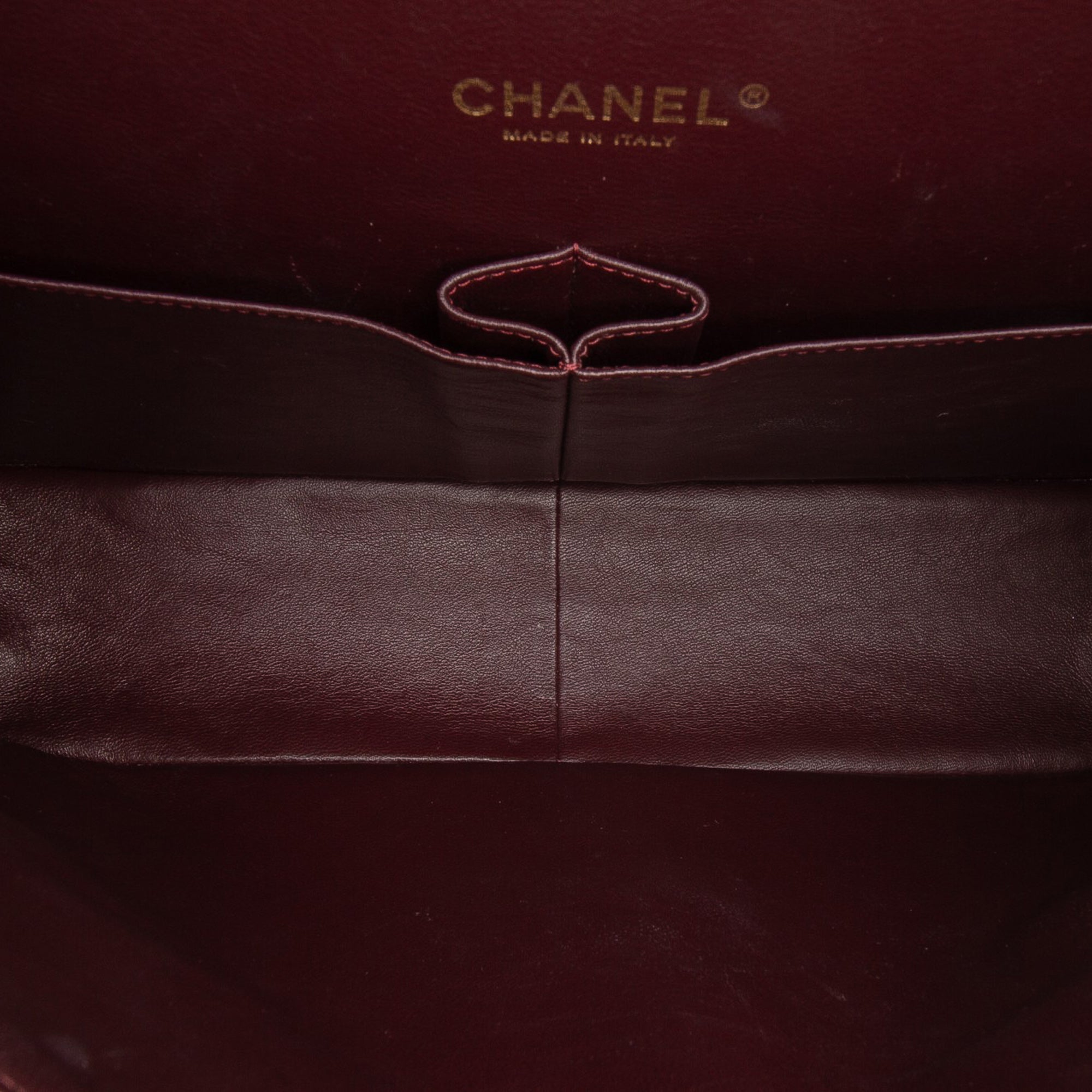 Maxi Classic Lambskin Double Flap