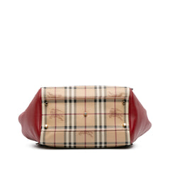 Small Haymarket Check Coated Canvas Canterbury Tote