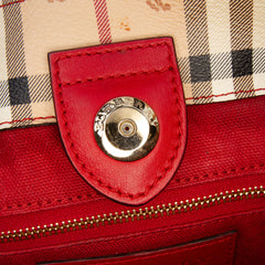 Small Haymarket Check Coated Canvas Canterbury Tote