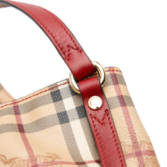 Small Haymarket Check Coated Canvas Canterbury Tote