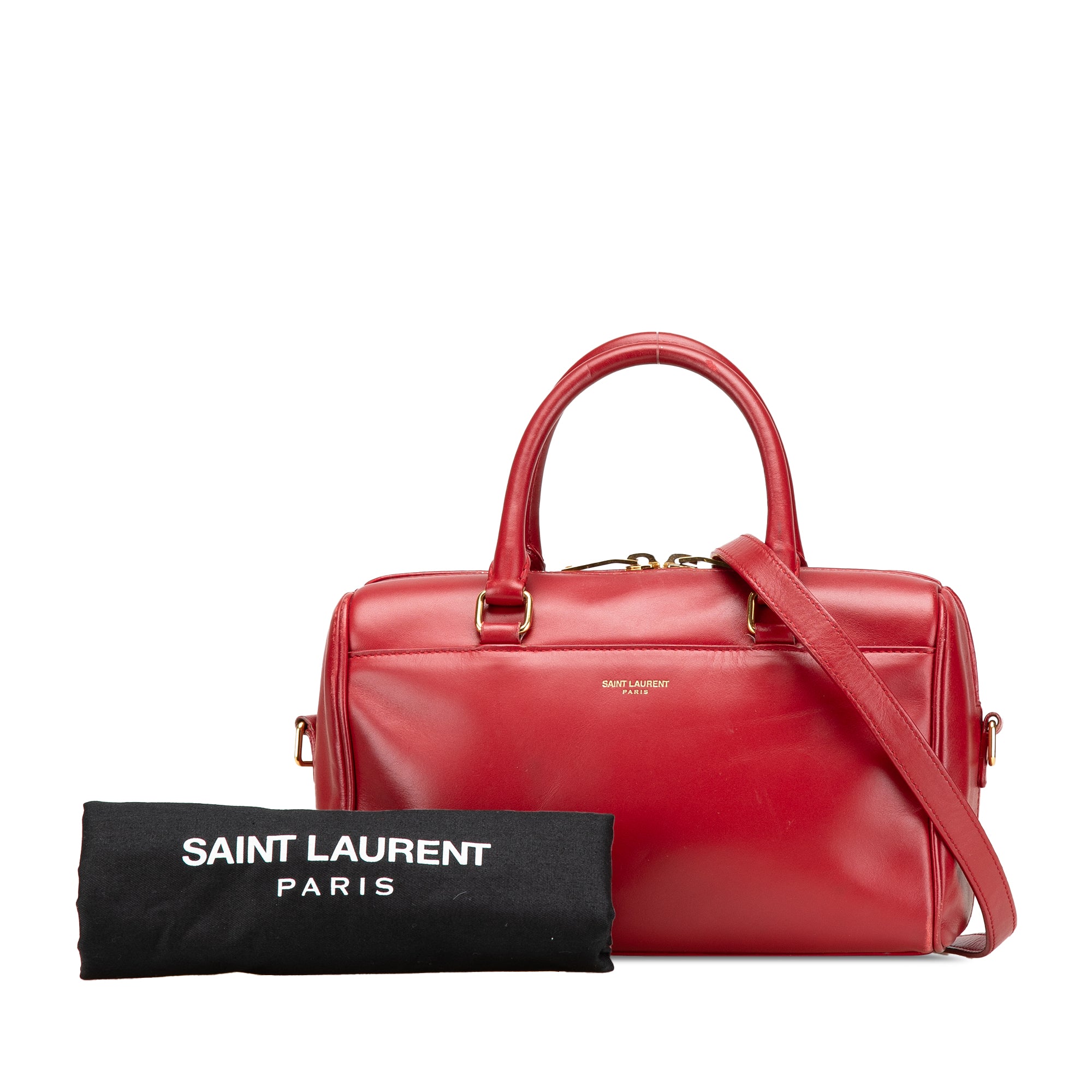 Baby Leather Classic Duffle Satchel