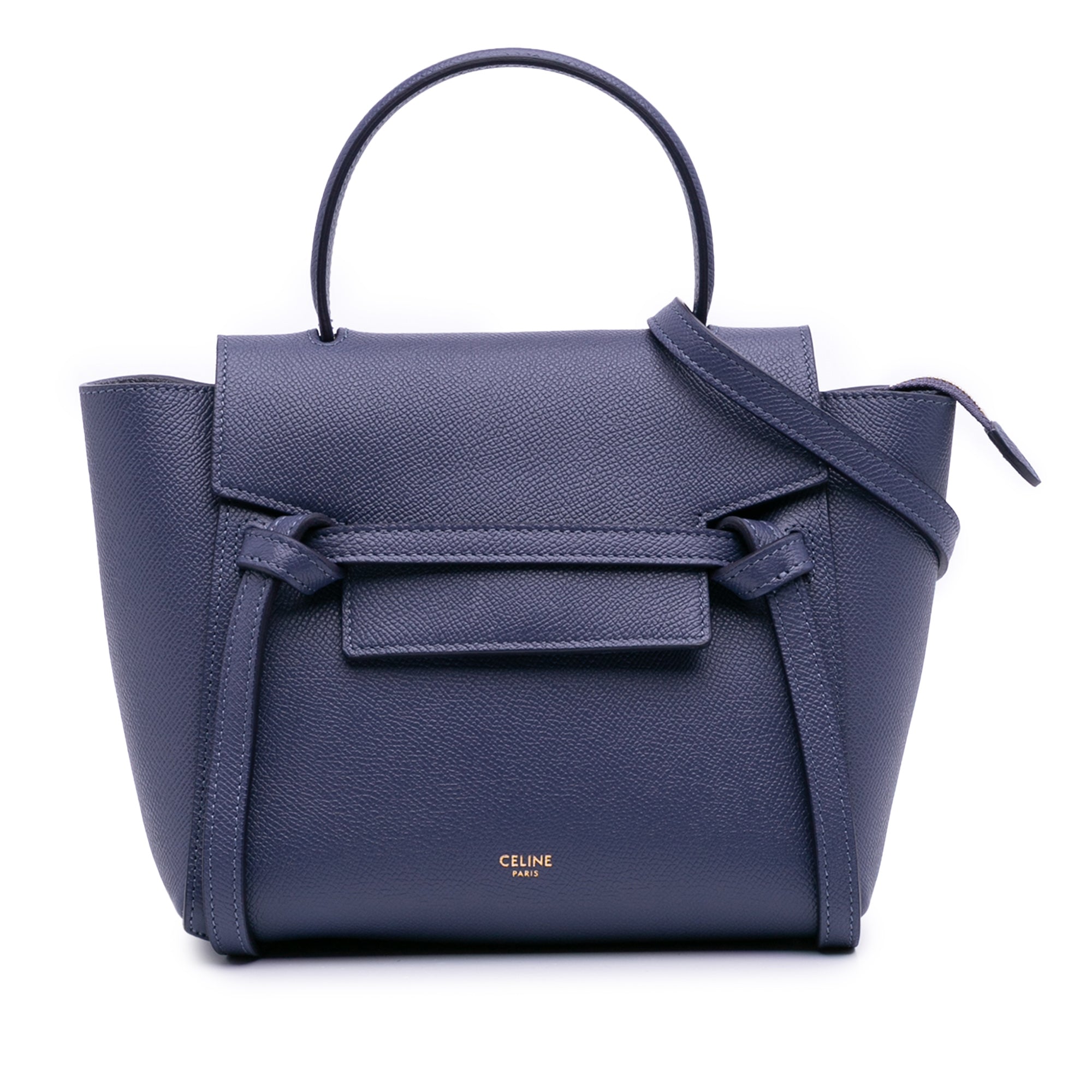 Nano Grained Calfskin Belt Bag