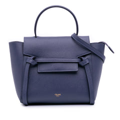 Nano Grained Calfskin Belt Bag