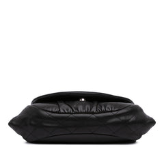 CC Lambskin Half Moon Wallet on Chain