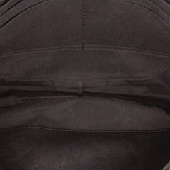 CC Lambskin Half Moon Wallet on Chain