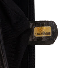 CC Lambskin Half Moon Wallet on Chain
