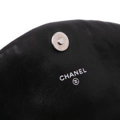 CC Lambskin Half Moon Wallet on Chain