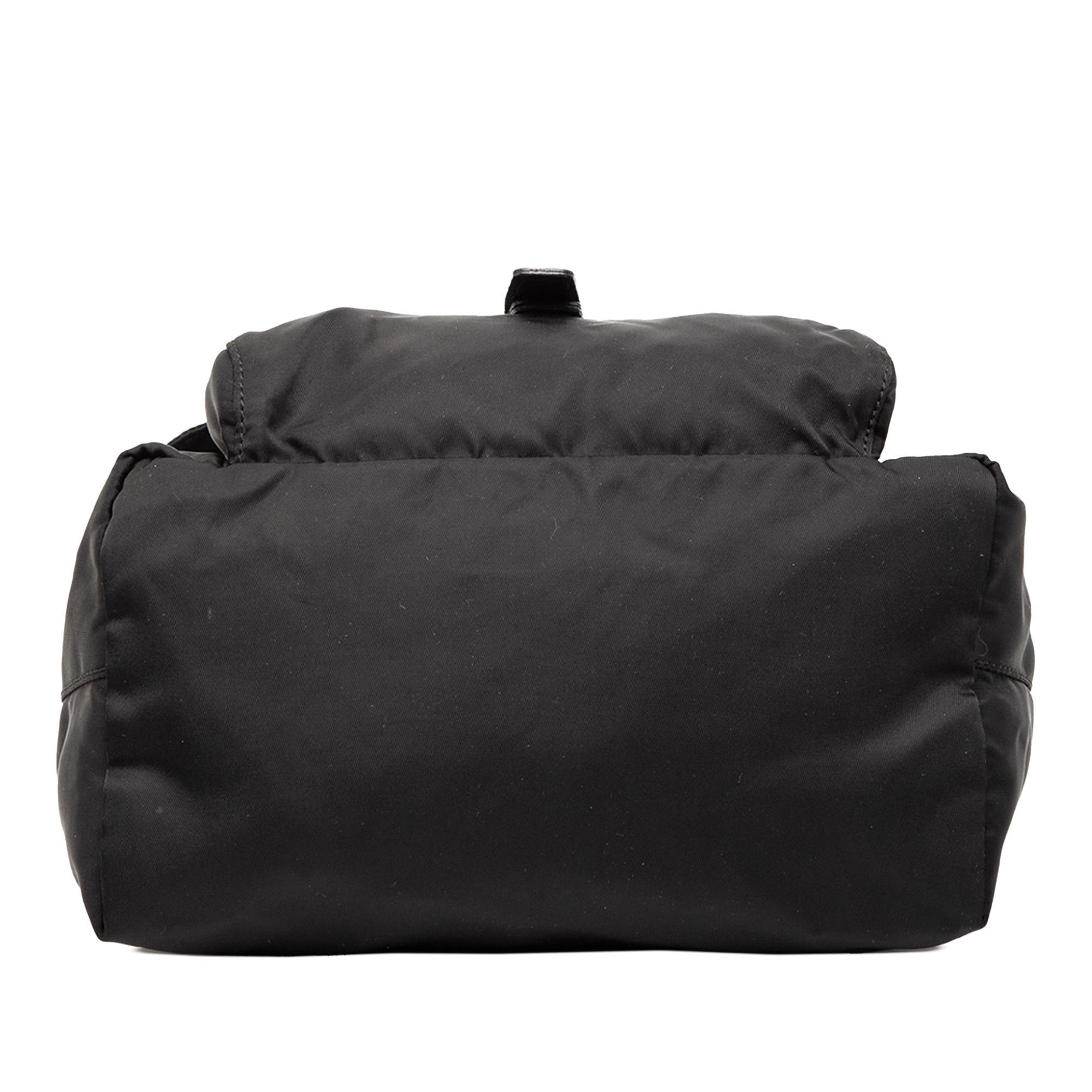 Tessuto Zip Buckle Messenger Bag