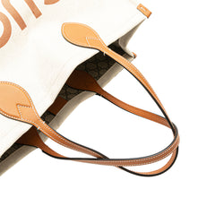 Large Canvas Logo Tote