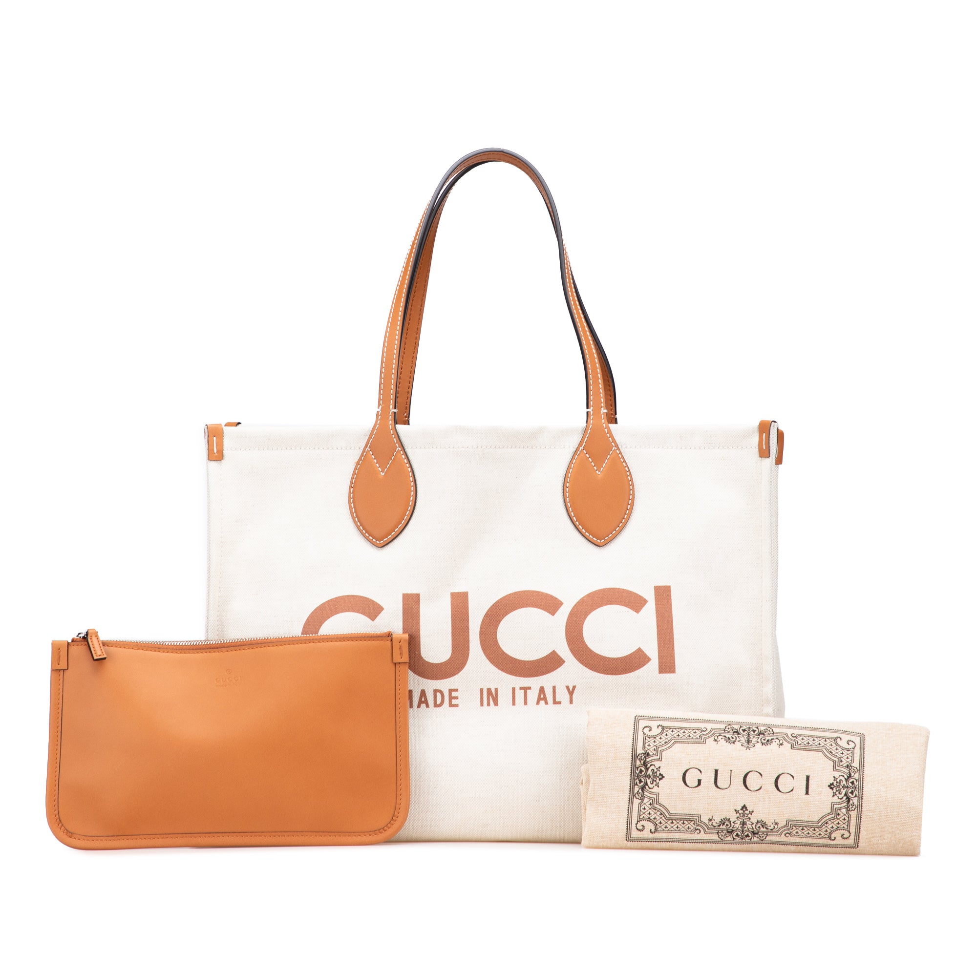 Large Canvas Logo Tote