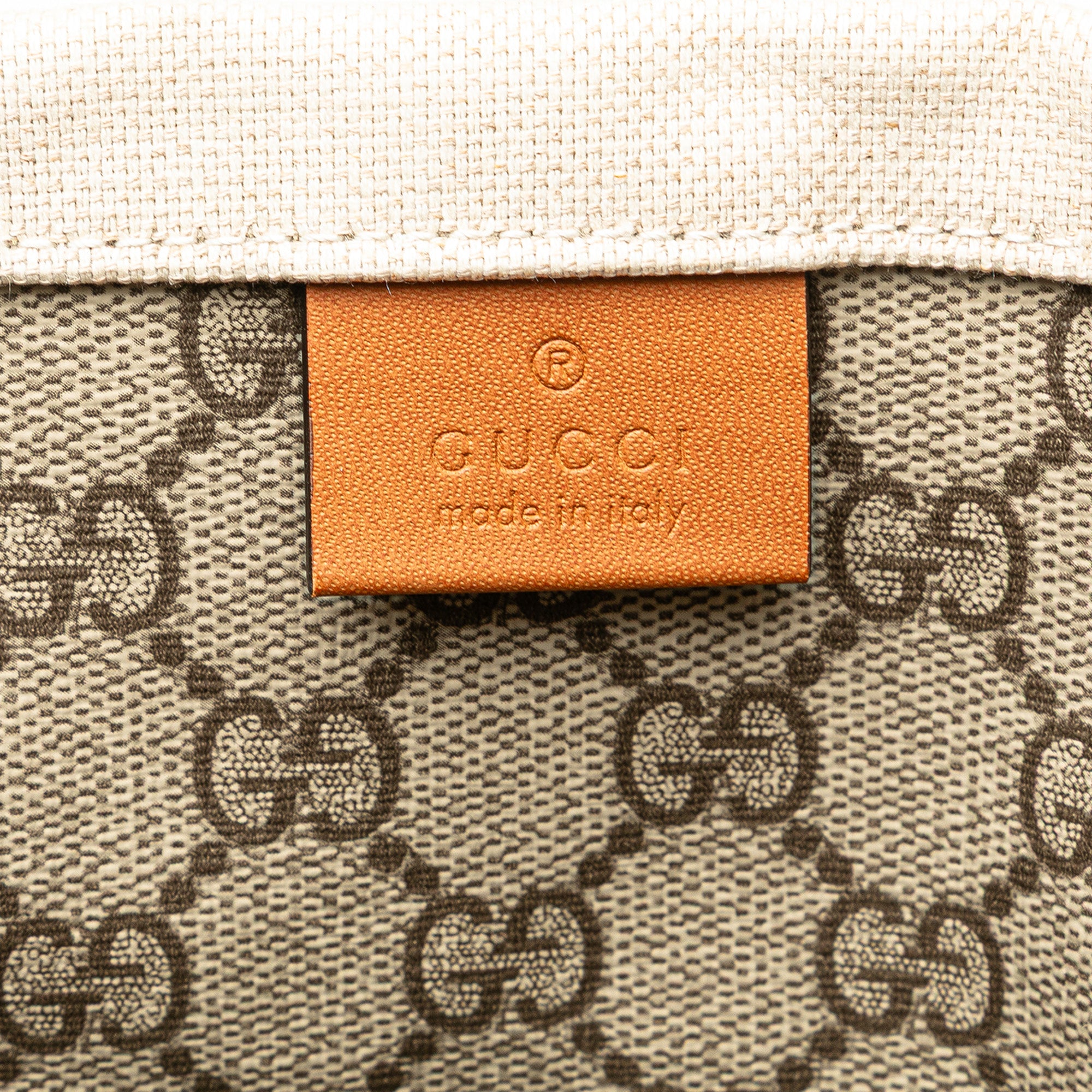 Large Canvas Logo Tote