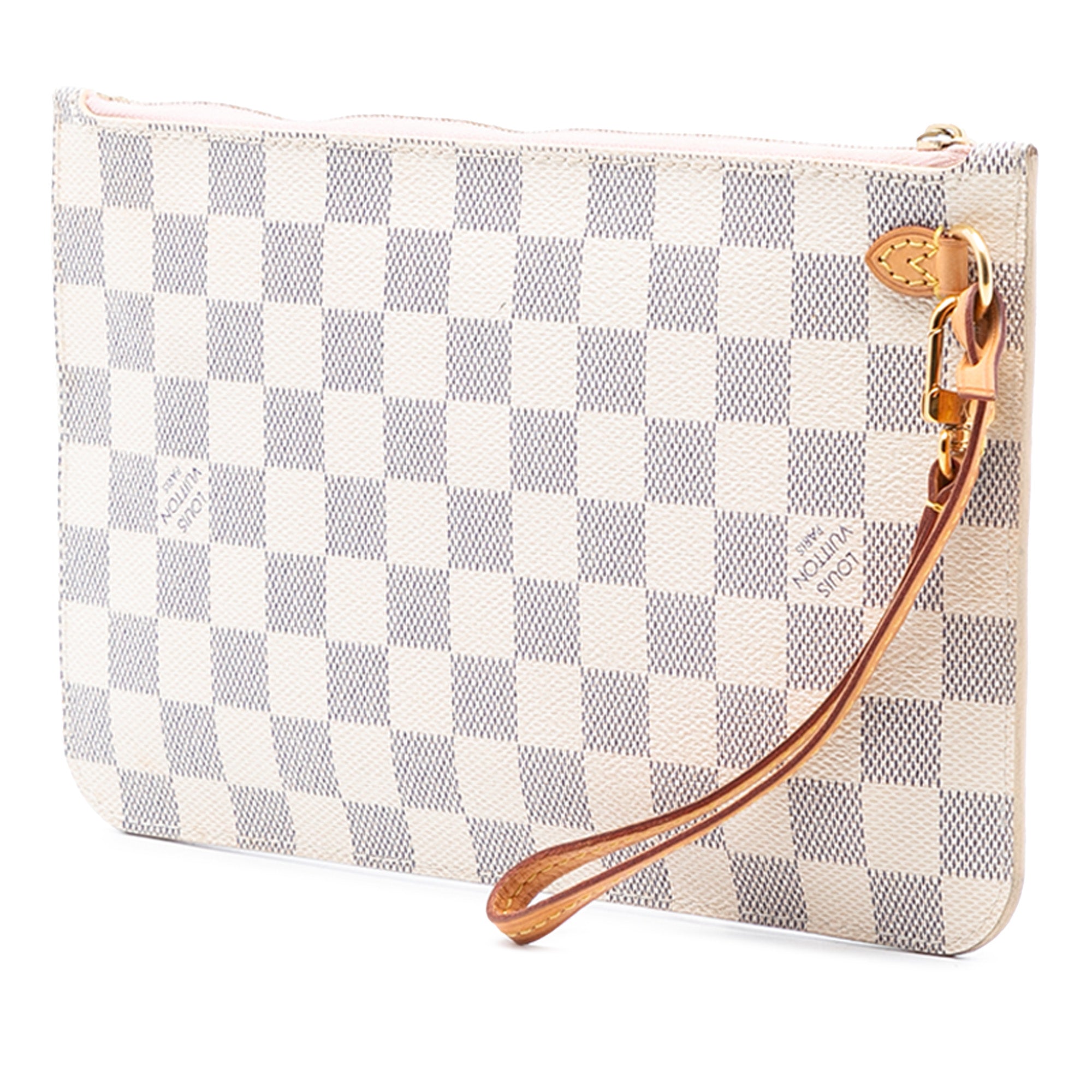 Damier Azur Neverfull MM Pouch