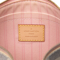 Damier Azur Neverfull MM Pouch