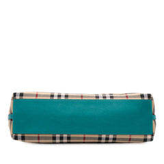 Haymarket Check Coated Canvas Leah Crossbody