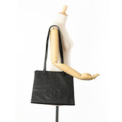 CC Caviar Leather Tote