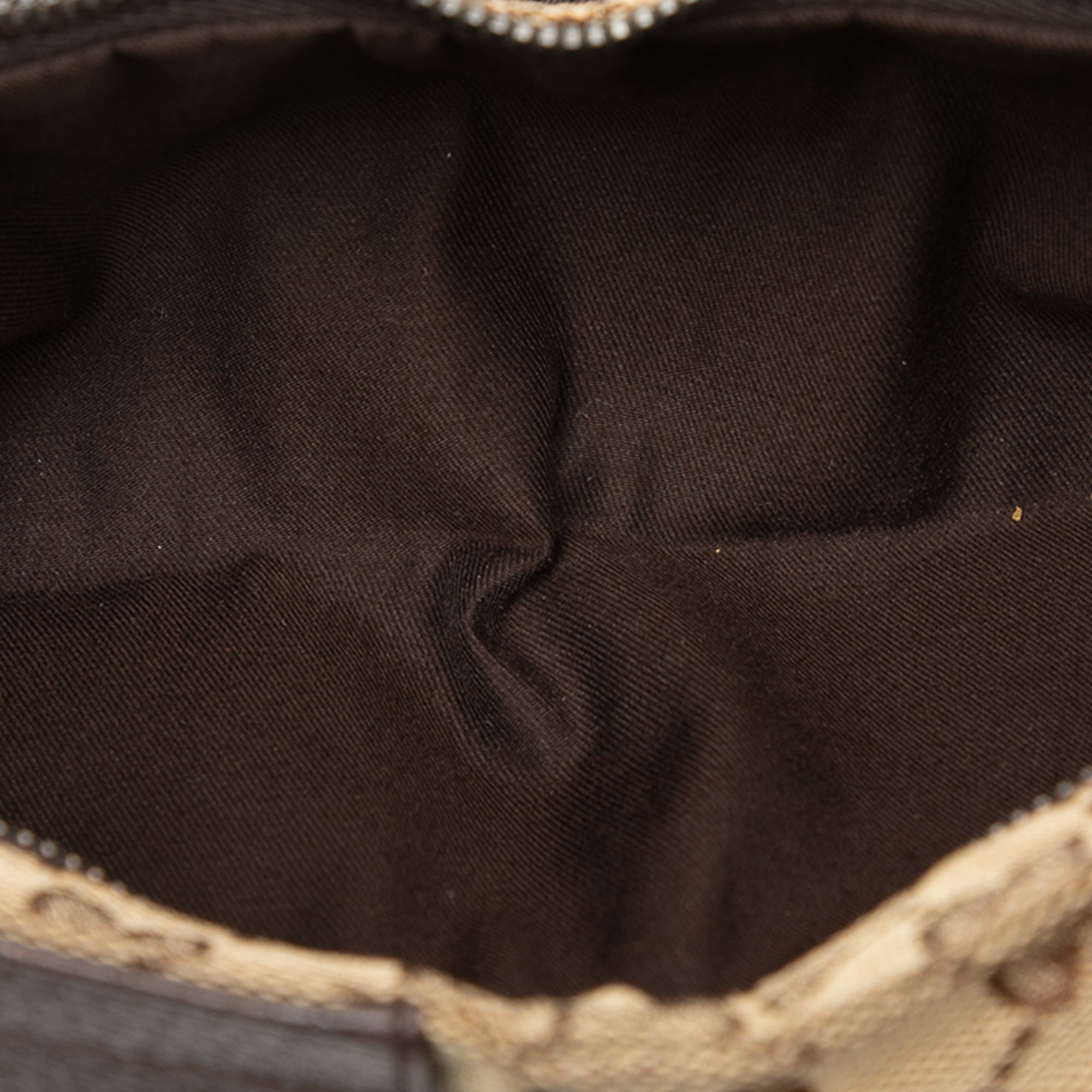 GG Canvas Double Pocket Belt Bag