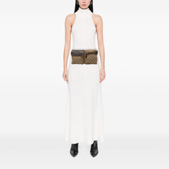 GG Canvas Double Pocket Belt Bag