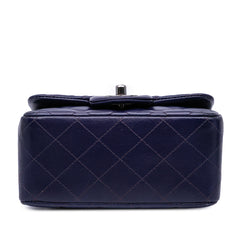 Mini Square Classic Lambskin Single Flap