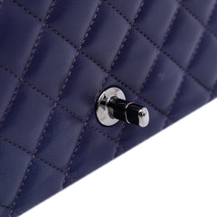 Mini Square Classic Lambskin Single Flap