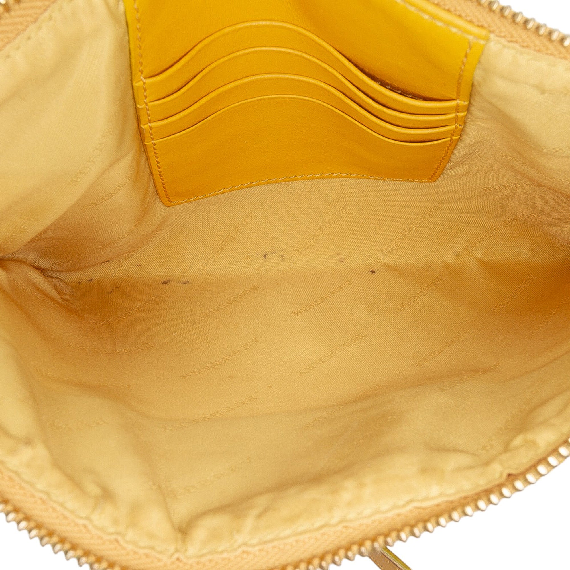 Haymarket Check Coated Canvas Floral Print Crossbody