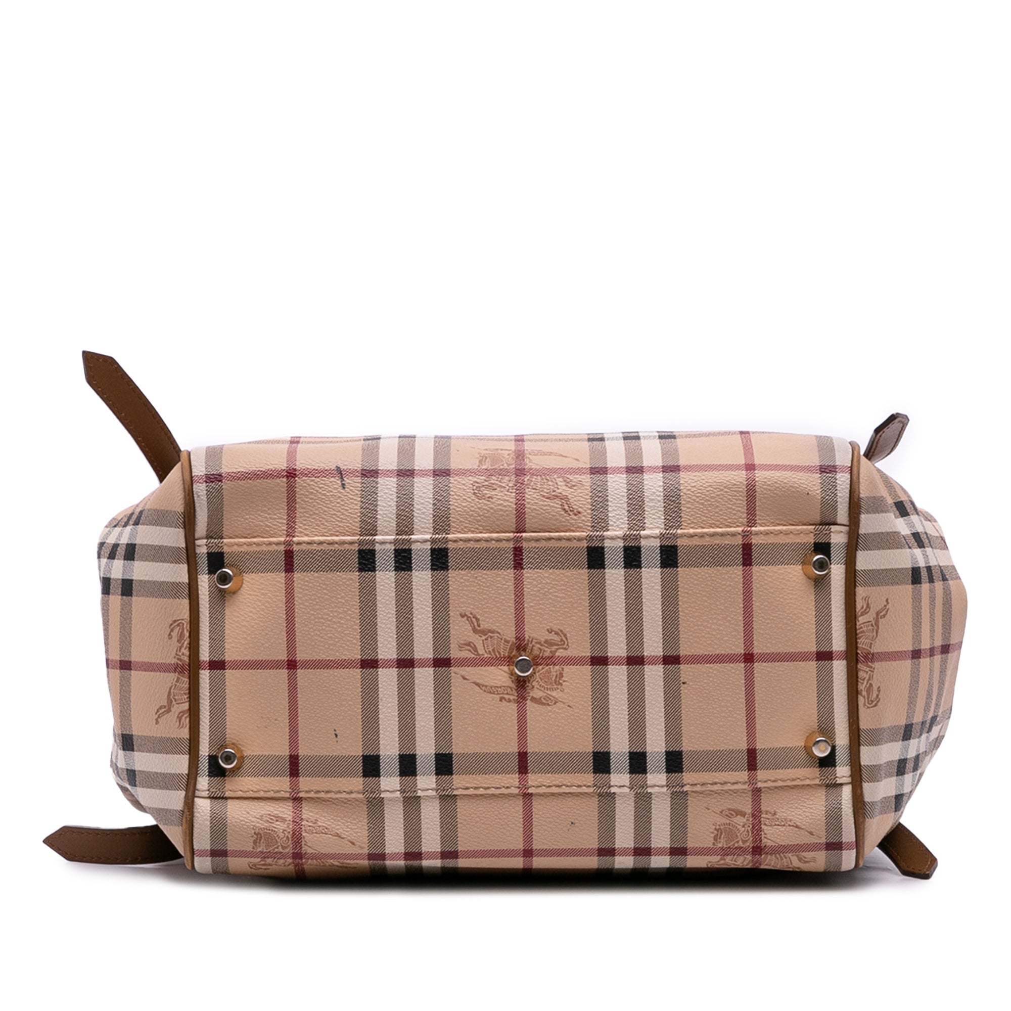 Small Haymarket Check Coated Canvas Canterbury Tote