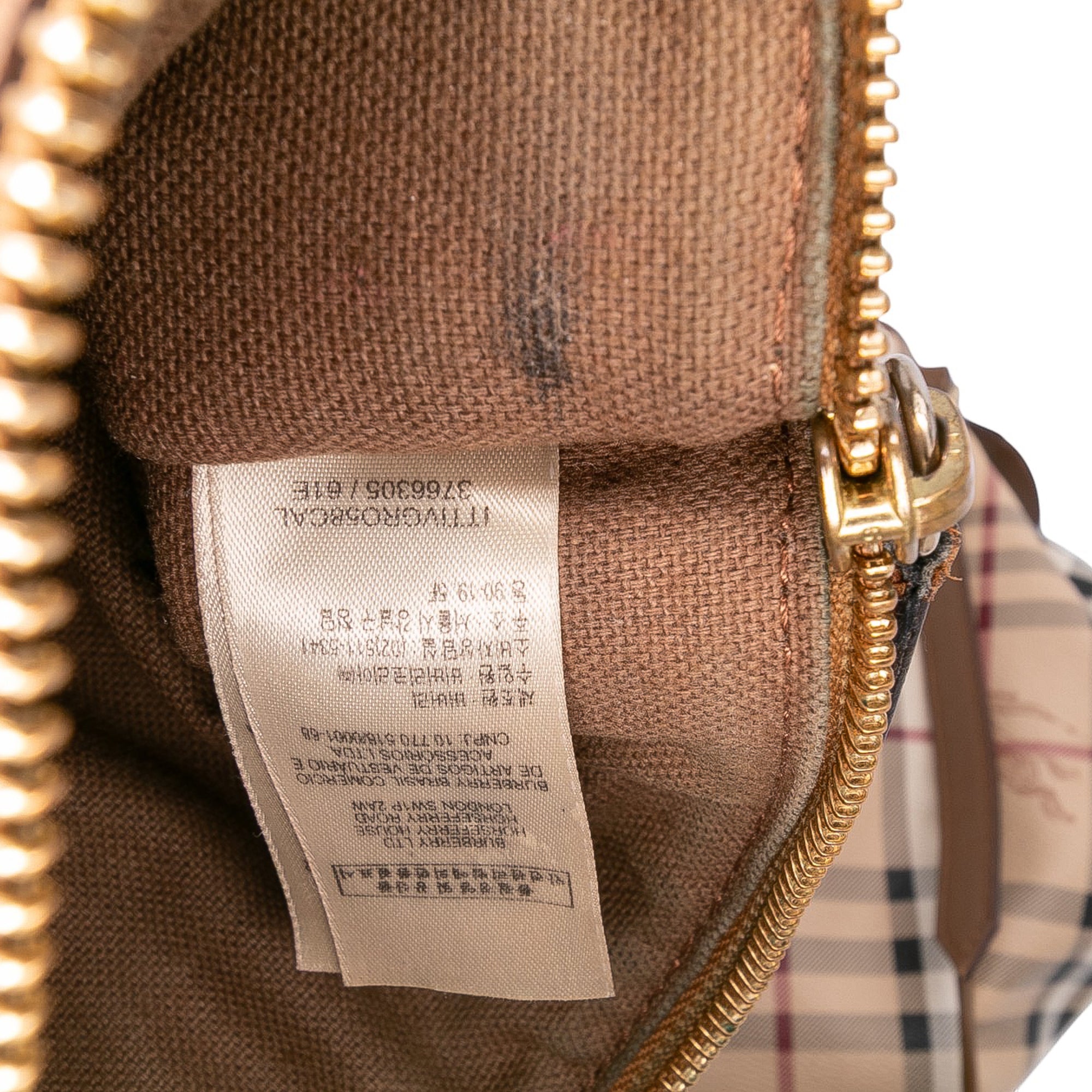 Small Haymarket Check Coated Canvas Canterbury Tote
