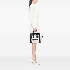 Mini Canvas Tricolor Luggage Tote