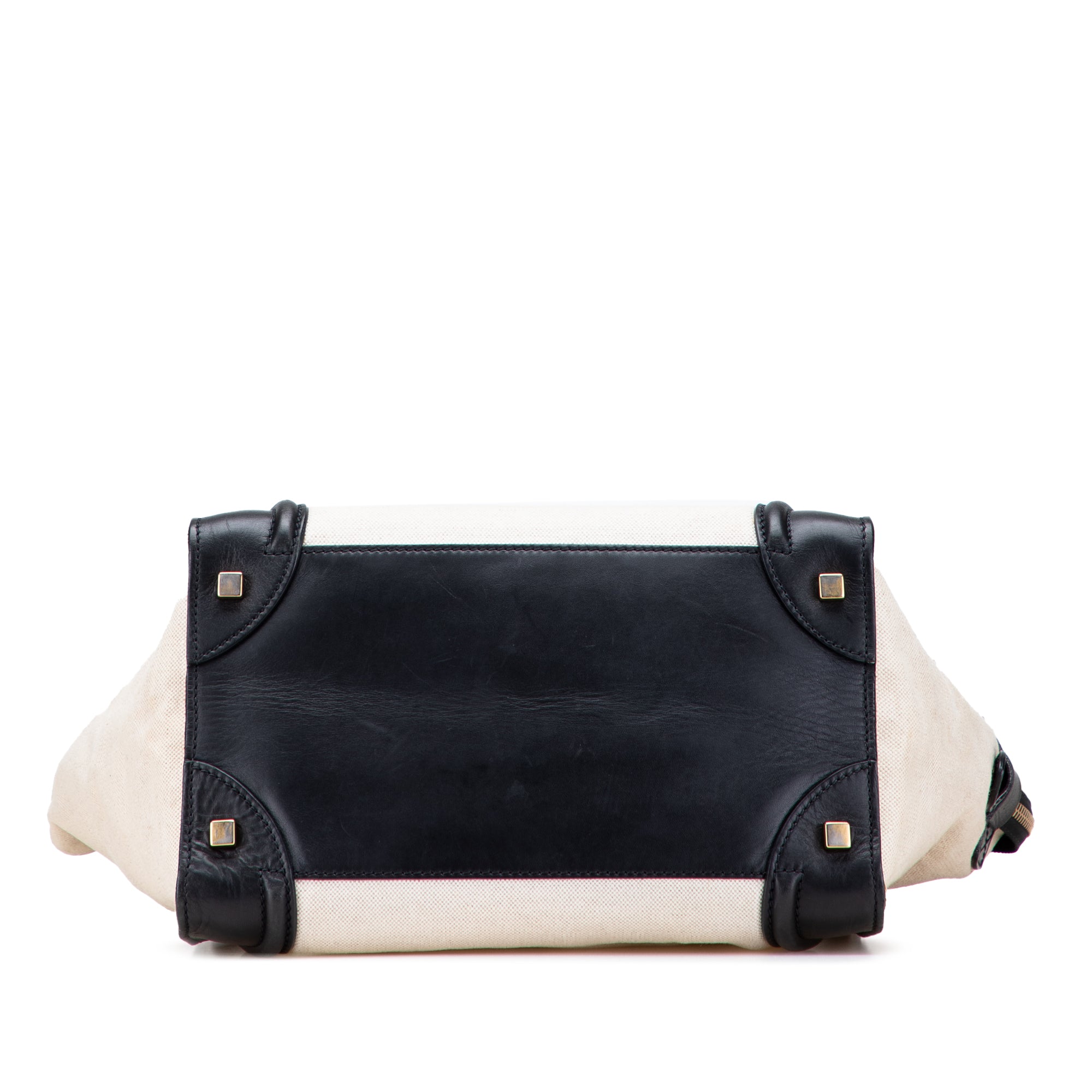 Mini Canvas Tricolor Luggage Tote