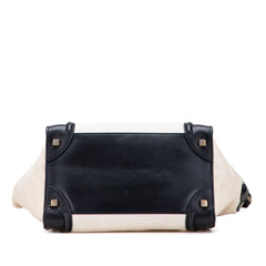 Mini Canvas Tricolor Luggage Tote