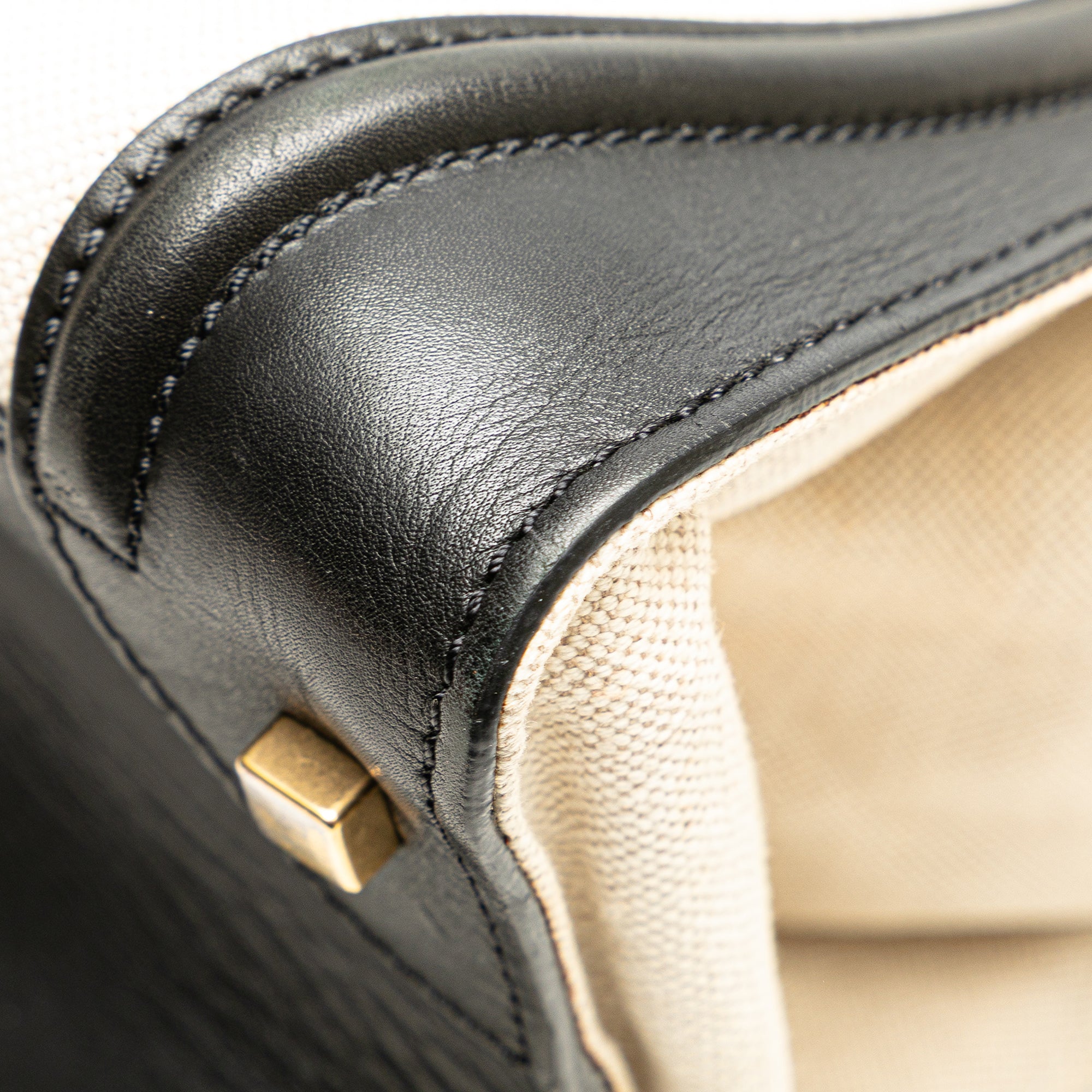 Mini Canvas Tricolor Luggage Tote