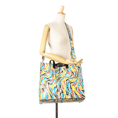 Sarah Coleman Leather Vertigo Shopper Tote