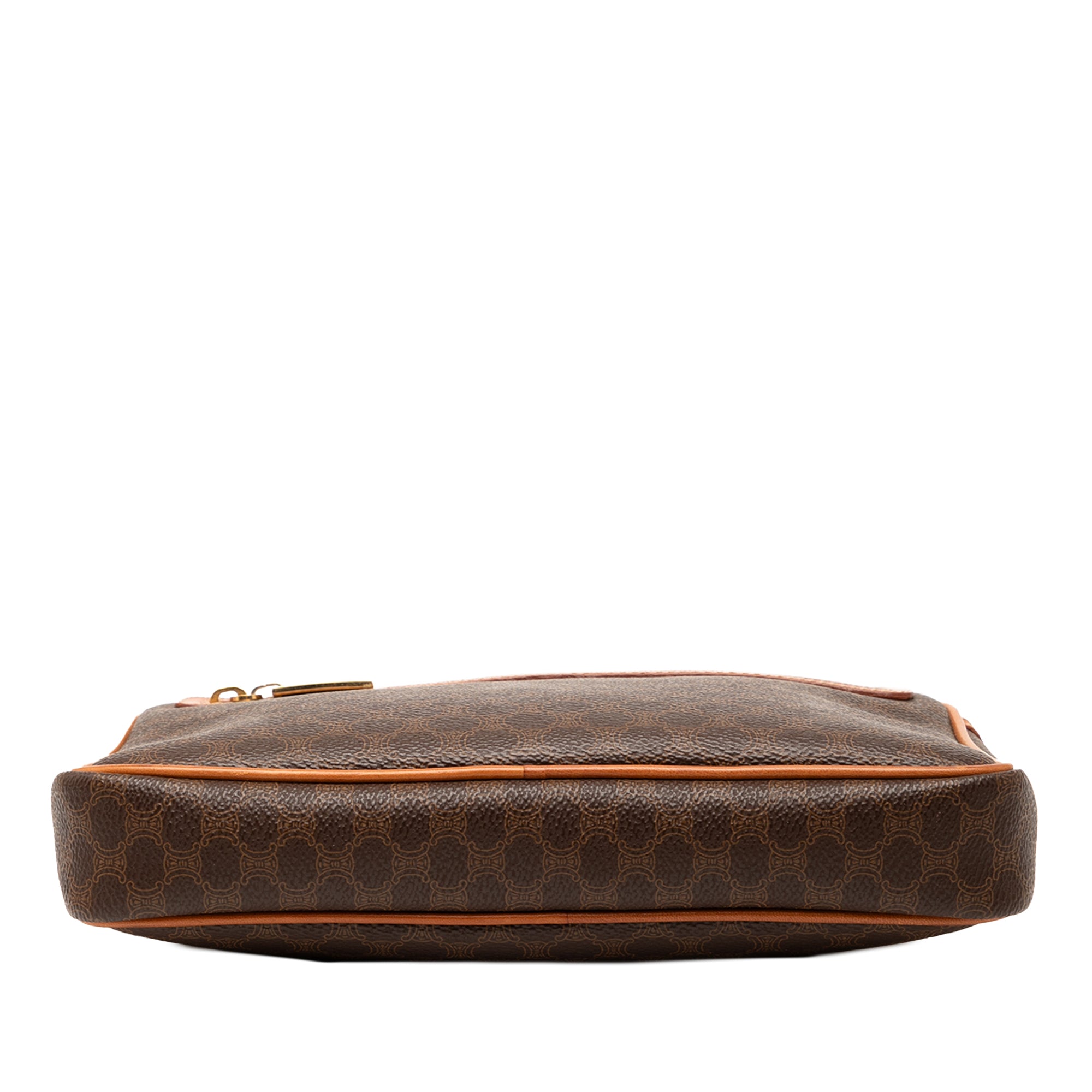 Macadam Coated Canvas Clutch