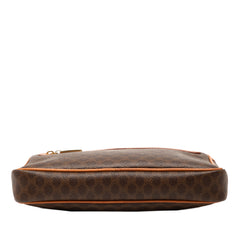 Macadam Coated Canvas Clutch