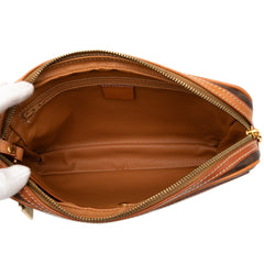 Macadam Coated Canvas Clutch