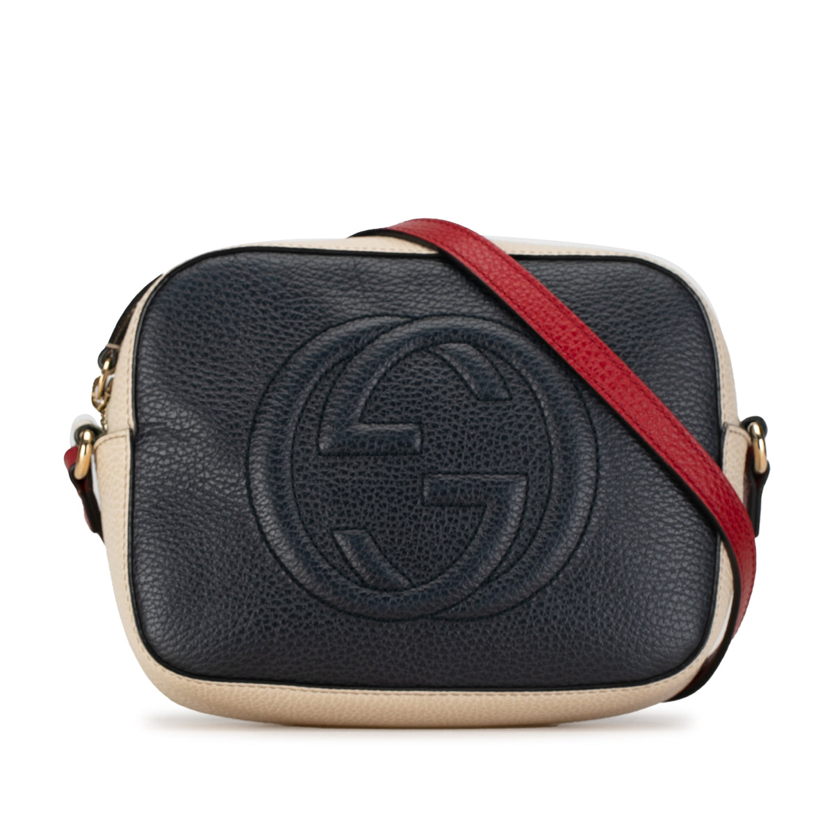 Tricolor Leather Soho Disco Crossbody_0