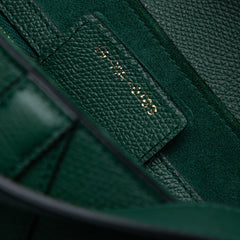 Mini Grained Calfskin Saddle Bag