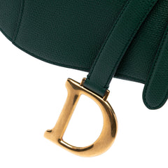 Mini Grained Calfskin Saddle Bag