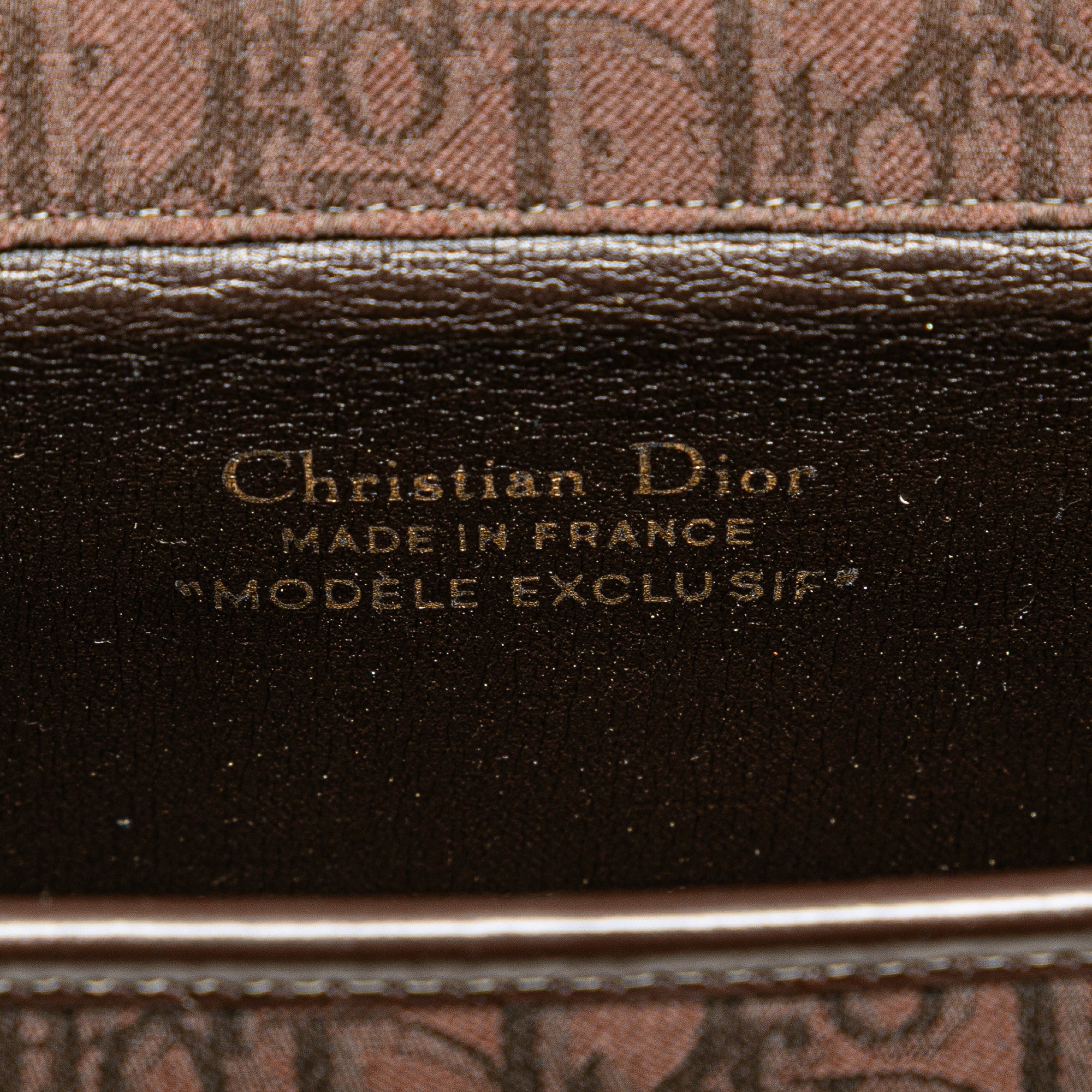 Diorissimo Trotter Canvas Flap Crossbody