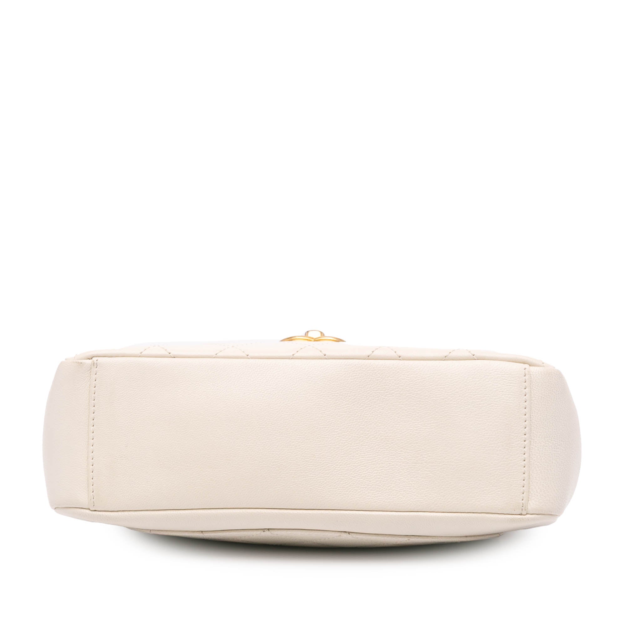 Quilted Lambskin Curved Flap