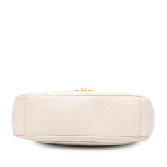 Quilted Lambskin Curved Flap