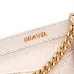 Quilted Lambskin Curved Flap