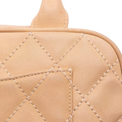 CC Quilted Caviar Bowling Bag