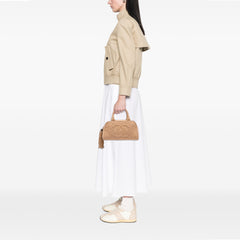 CC Quilted Caviar Bowling Bag