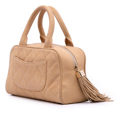 CC Quilted Caviar Bowling Bag