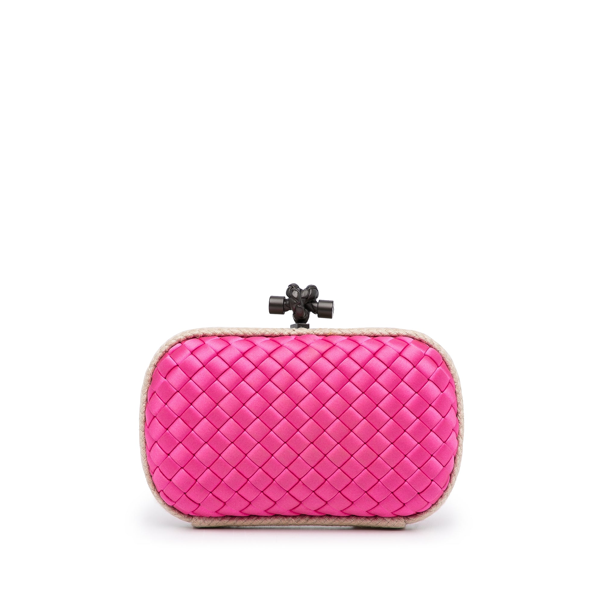 Intreccio Impero Satin Knot Clutch_2