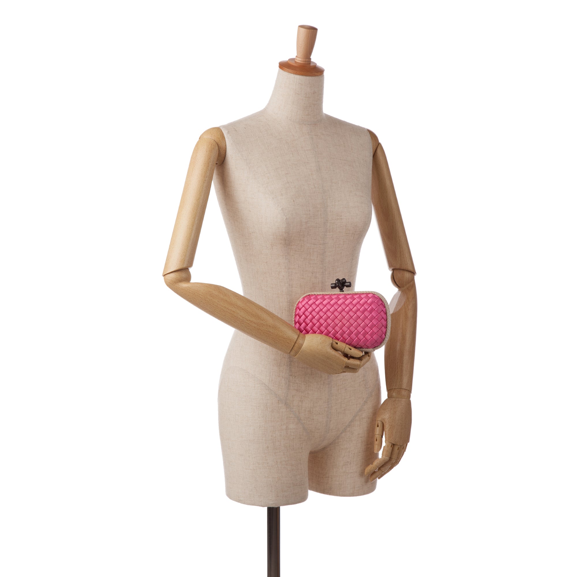 Intreccio Impero Satin Knot Clutch_7