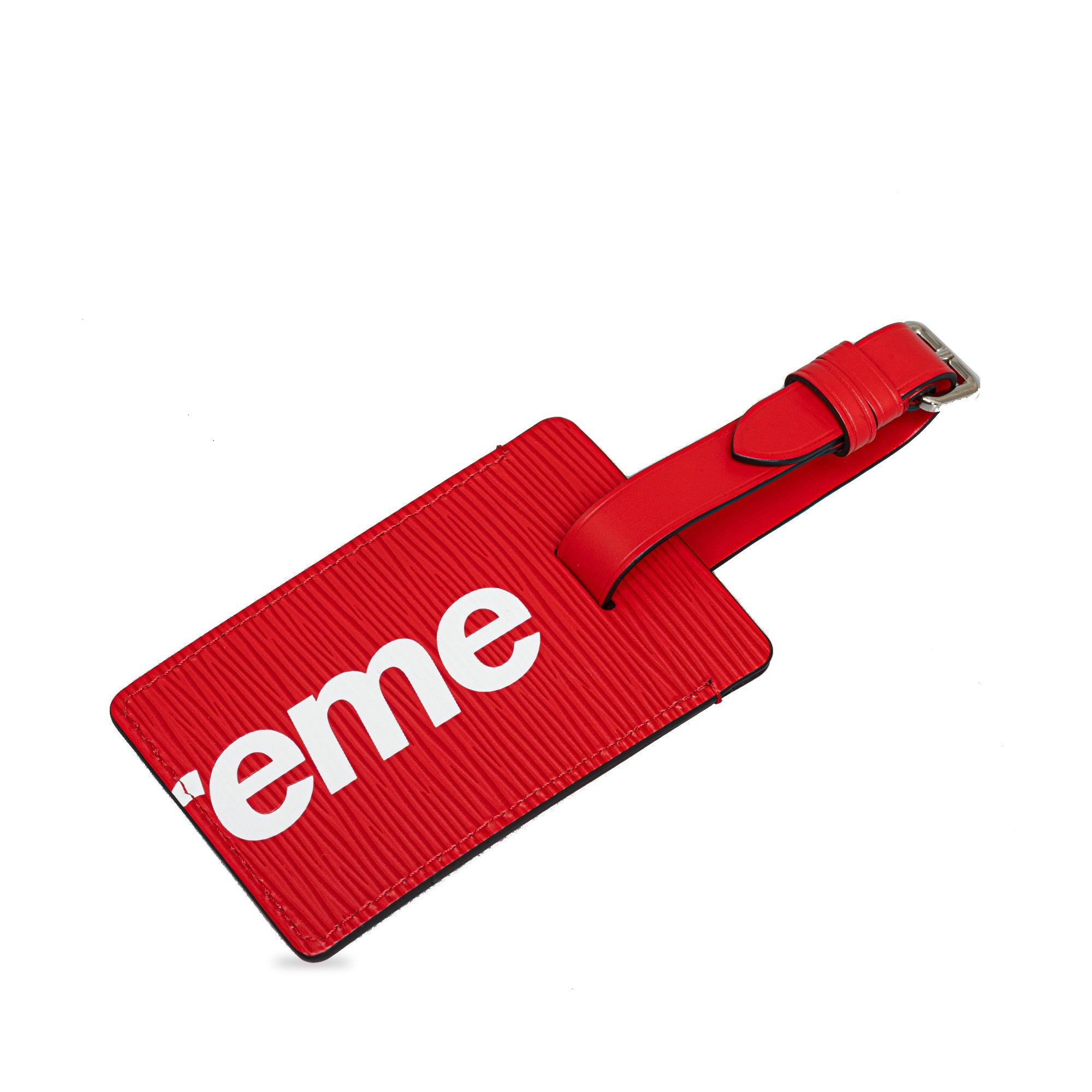 x Supreme Epi Logo Luggage Tag_0