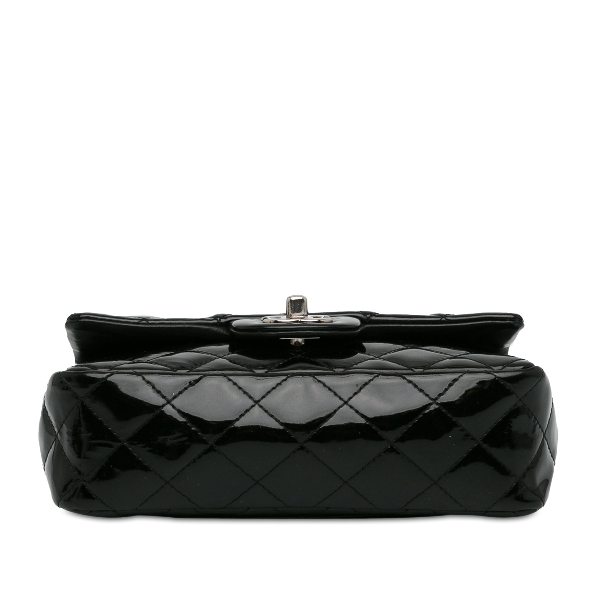 Mini Rectangular Classic Patent Single Flap_3