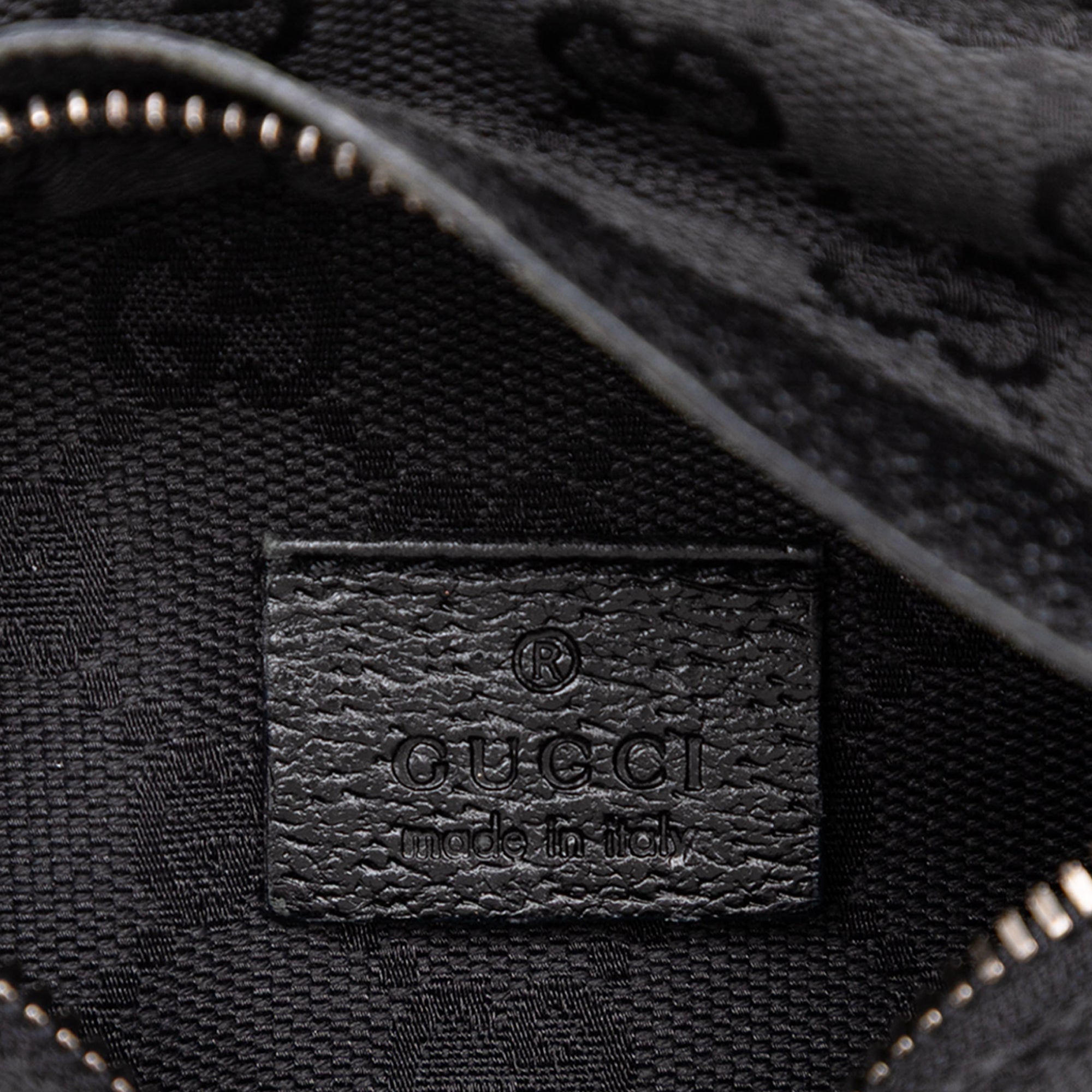 GG Canvas Double Pocket Belt Bag