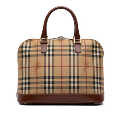 Haymarket Check Coated Canvas Handbag